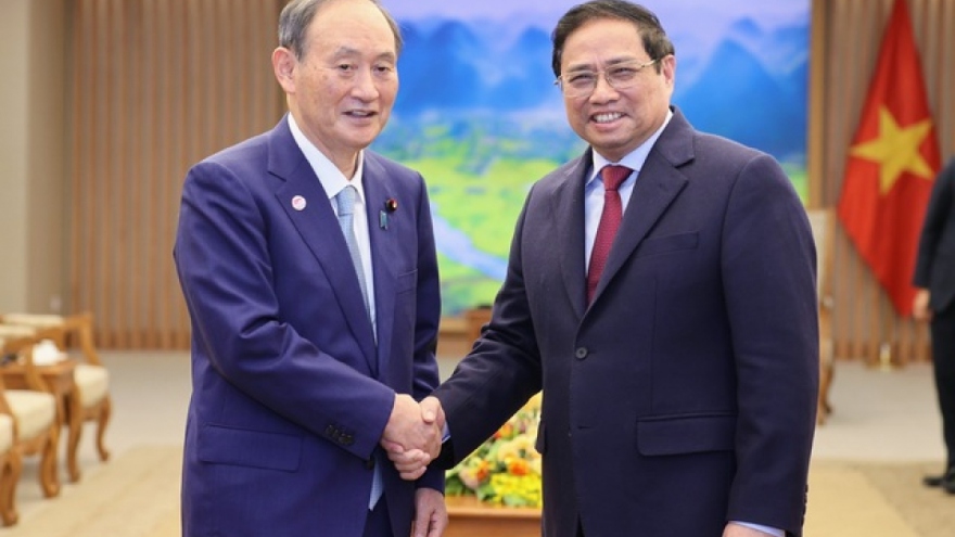 Vietnamese and Japanese leaders upbeat about flourishing bilateral ties